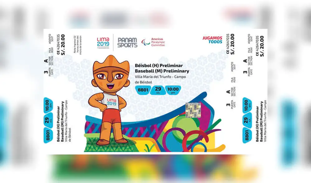Hasta el momento se han vendido más de medio millón de entradas para los Panamericanos Lima 2019.