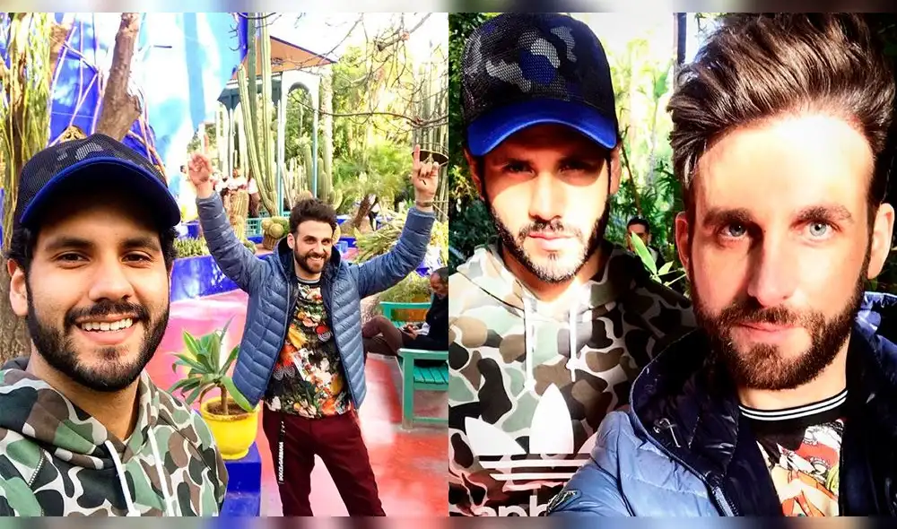 Rodrigo González y Sean Rico