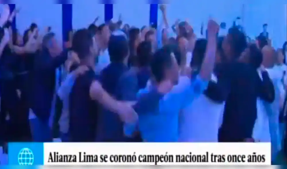 Alianza Lima: Así festejaron el título nacional en la intimidad [VIDEO]