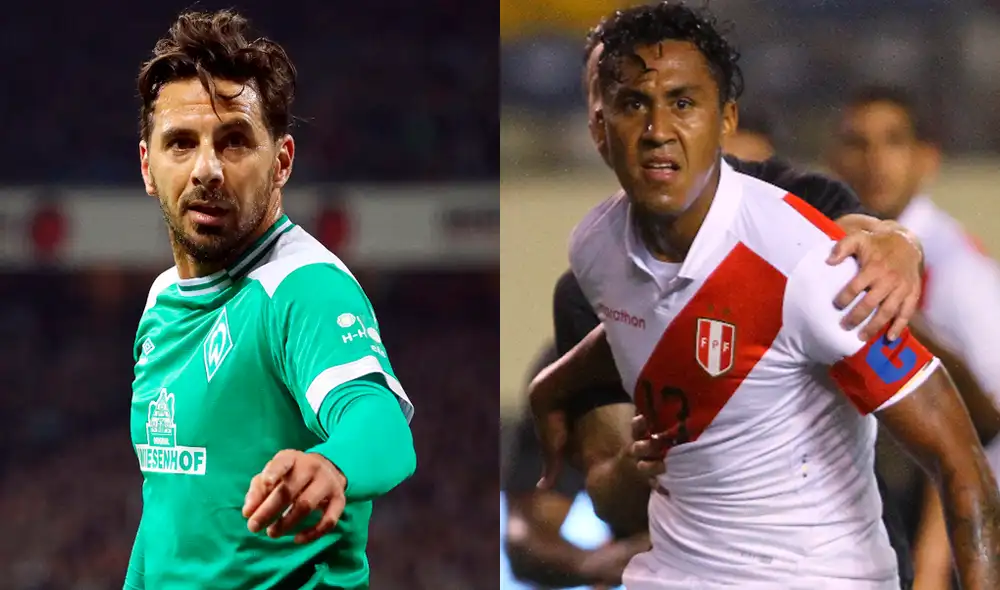 laudio Pizarro escogió a Renato Tapia como el futuro capitán de la selección peruana. Foto: EFE/Grupo La República laudio Pizarro escogió a Renato Tapia como el futuro capitán de la selección peruana. Foto: EFE/Grupo La República