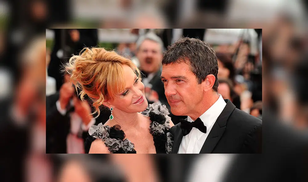 Melanie Griffith felicita a Antonio Banderas por nominación a los Premios Oscar