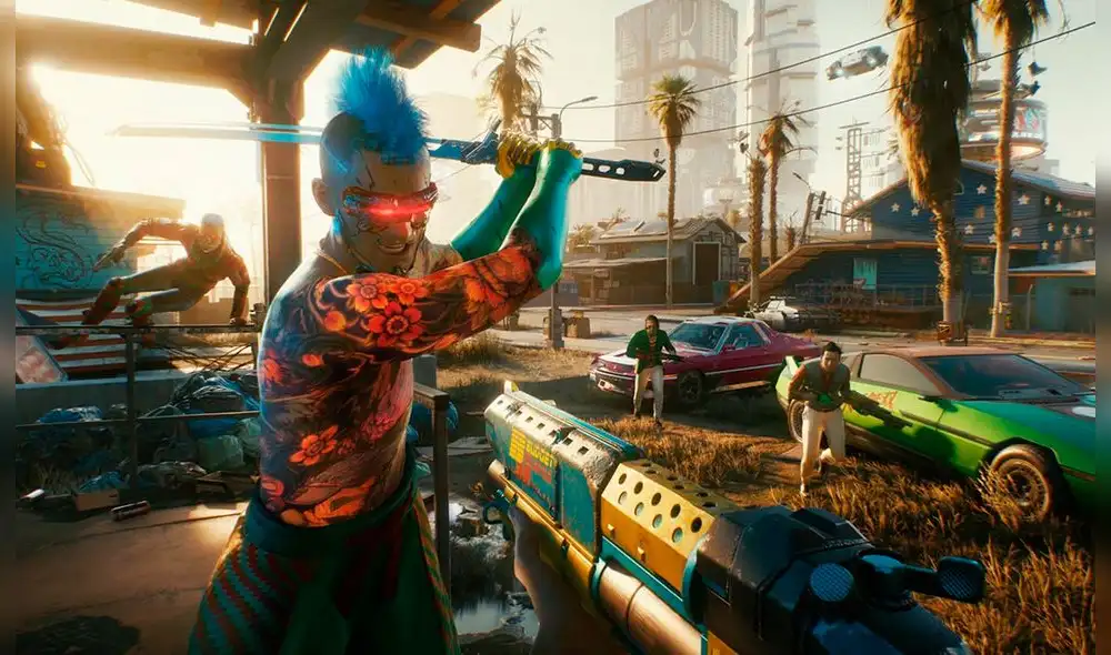 Cyberpunk 2077 está disponible en PS4, PS5, Xbox One, Xbox Series X|S y PC. Foto: Cyberpunk 2077