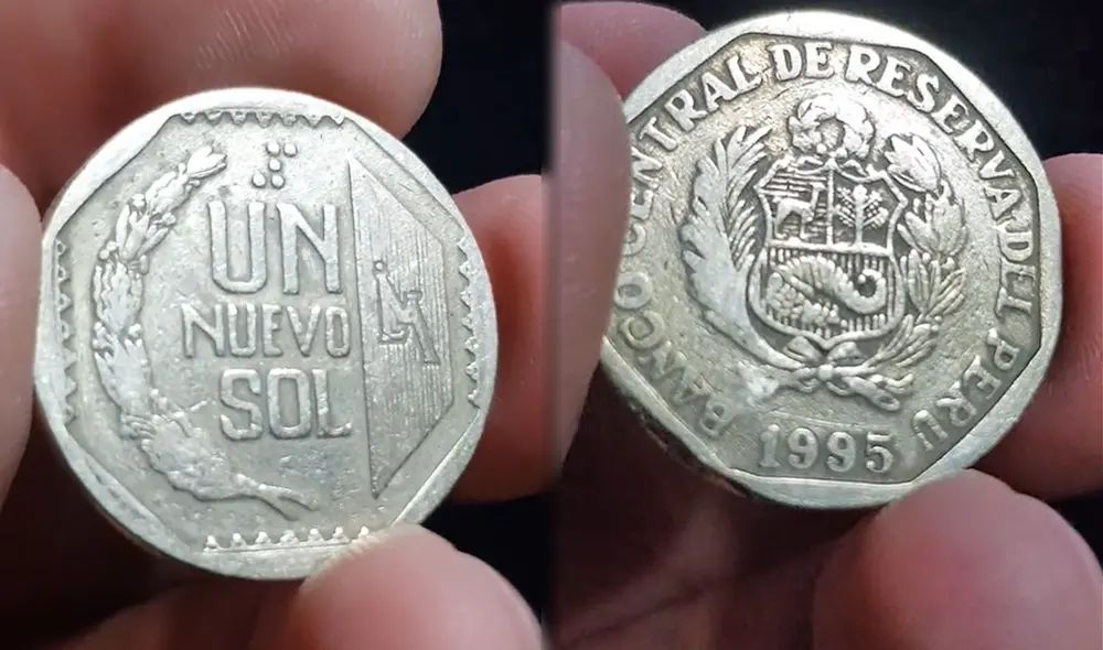 La moneda de 1 sol de 1995 es una de las más buscadas por los coleccionistas, pues es una de las más escasas. Foto: composición LR/Numismática Inca