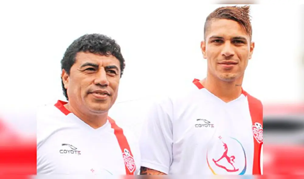 Coyote Rivera y Paolo Guerrero.