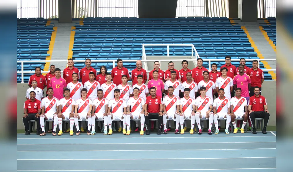 La selección sub-20 ya luce la nueva indumentaria Adidas para el torneo continental. Foto: Twitter/Selección peruana La selección sub-20 ya luce la nueva indumentaria Adidas para el torneo continental. Foto: Twitter/Selección peruana