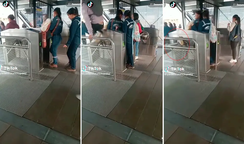 Las imágenes ya han logrado más de 1 millón de reproducciones en redes sociales. Foto: composición LR/captura de TikTok/@Yadermauriciopaez