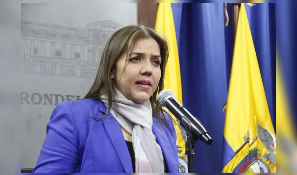 Vicepresidenta Vicuña: 4.000 venezolanos entran cada día a Ecuador Vicepresidenta Vicuña: 4.000 venezolanos entran cada día a Ecuador