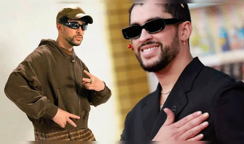 Bad Bunny cantó una versión renovada de "Yonaguni". Foto: composición LR/Facebook/AFP