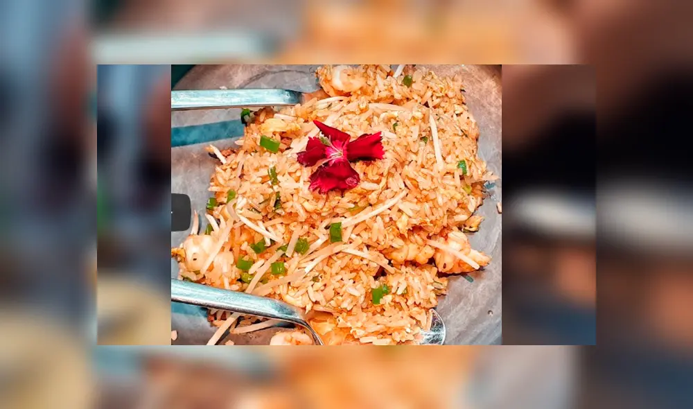 Desliza para ver cómo luce este arroz chaufa que sorprendió a todos en YouTube. Foto: Captura. Desliza para ver cómo luce este arroz chaufa que sorprendió a todos en YouTube. Foto: Captura.