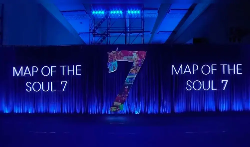 Así lució el ingreso a la conferencia de prensa de BTS.