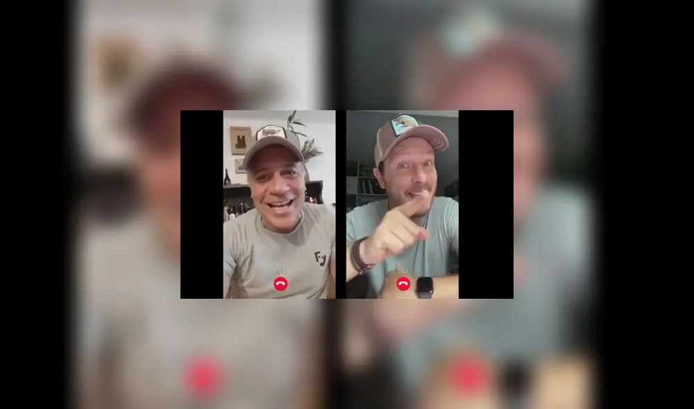 Mathías Brivio y Christian Rivero.