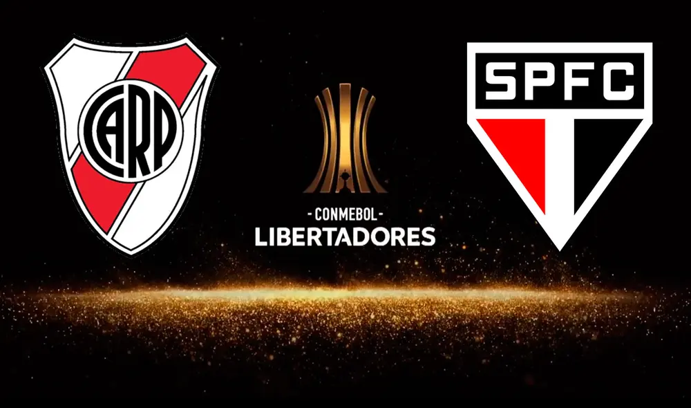 Sigue aquí EN VIVO ONLINE el partido de River Plate vs. Sao Paulo por la Copa Libertadores. | Foto: Composición de La República / @Libertadores Sigue aquí EN VIVO ONLINE el partido de River Plate vs. Sao Paulo por la Copa Libertadores. | Foto: Composición de La República / @Libertadores