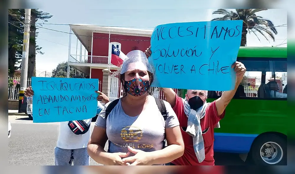 Reclaman volver a casa.