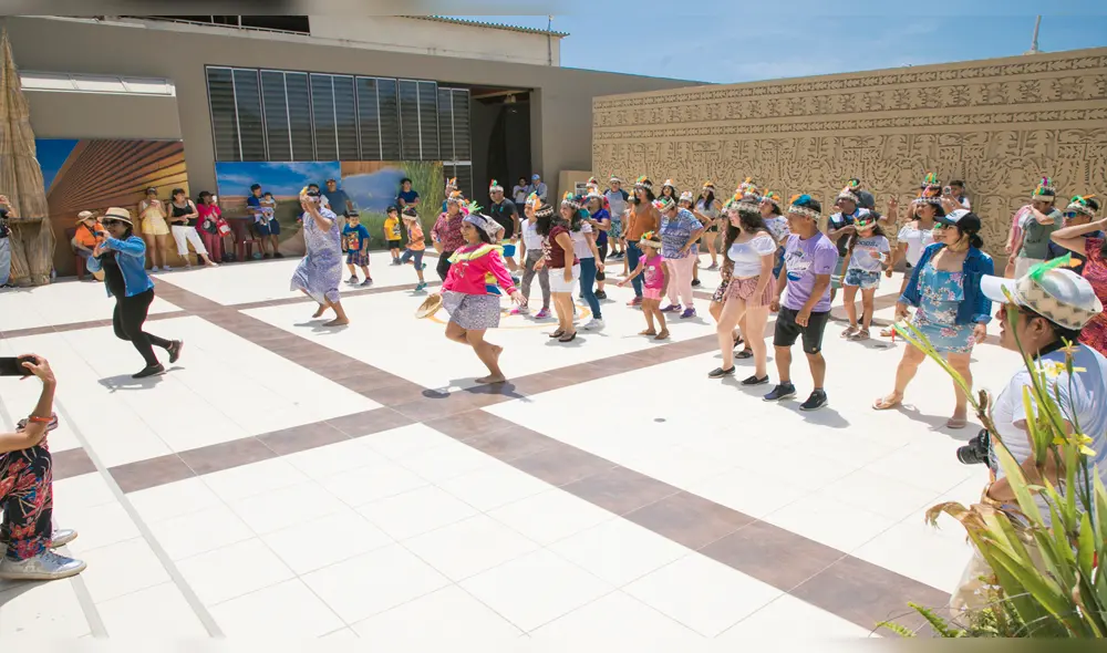 La actividad se desarrolló en el Museo de Sitio de Chan Chan. La actividad se desarrolló en el Museo de Sitio de Chan Chan.