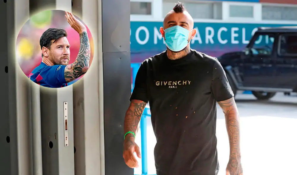 Arturo Vidal habló del presente del Barcelona en medio del futuro incierto de Lionel Messi. (FOTO: AFP/Composición La República).