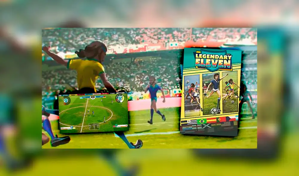 Legendary Eleven: otro juego de fútbol retro y de estilo arcade que irrumpe en la escena [FOTOS Y VIDEO]