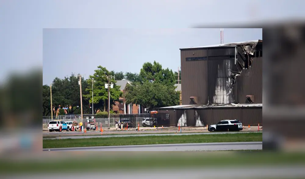 Avión bimotor se estrella contra hangar y deja diez muertos en Texas. Foto: DW