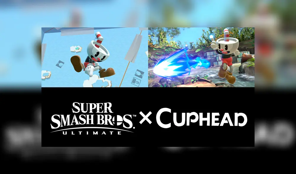 Anunicio de Smash Bros x Cuphead