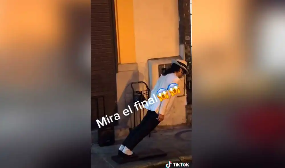 Desliza las imágenes para ver la increíble demostración que hizo un joven imitador de Michael Jackson. Foto: captura de TikTok/rogger2020ervin Desliza las imágenes para ver la increíble demostración que hizo un joven imitador de Michael Jackson. Foto: captura de TikTok/rogger2020ervin