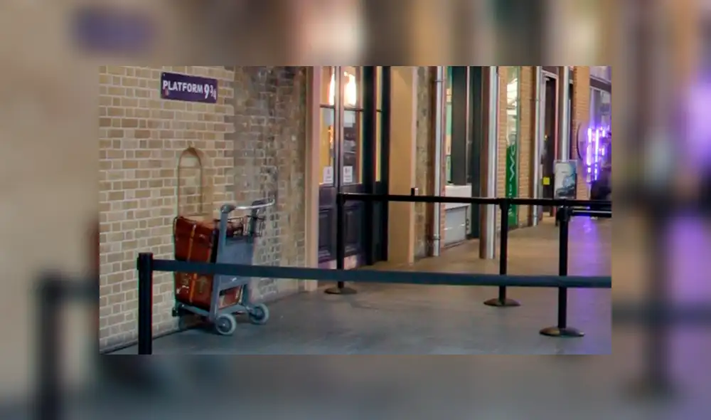 Desliza las imágenes para ver cómo luce realmente la estación de trenes King’s Cross que aparece en las películas de Harry Potter. Fotocapturas: Google Maps.