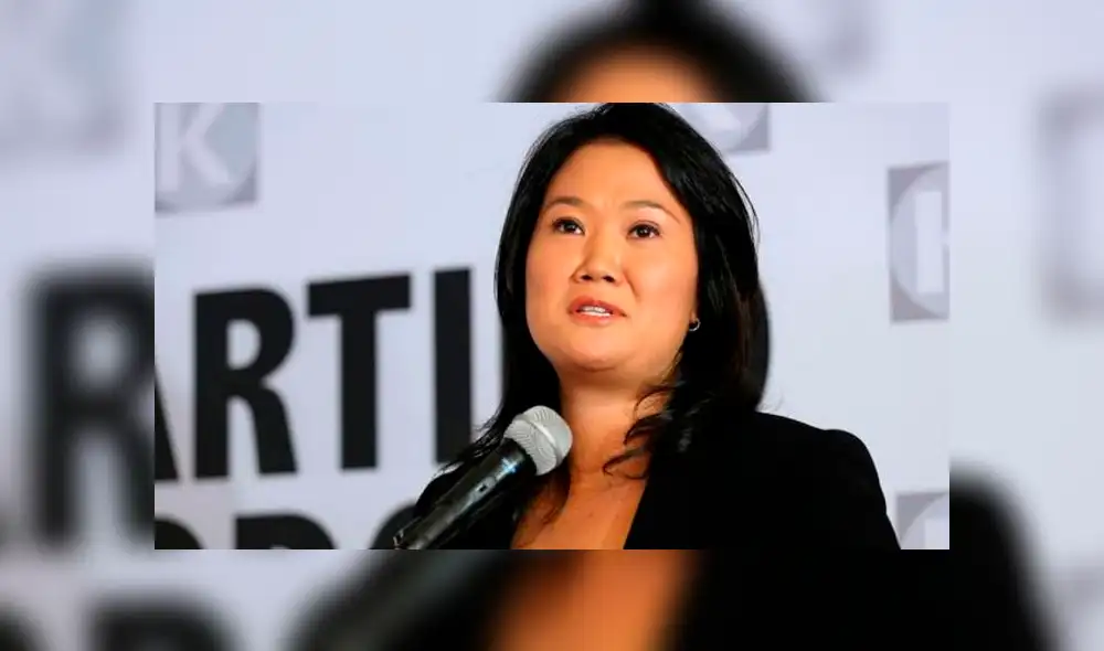 Keiko Fujimori registra un descenso en su aprobación 