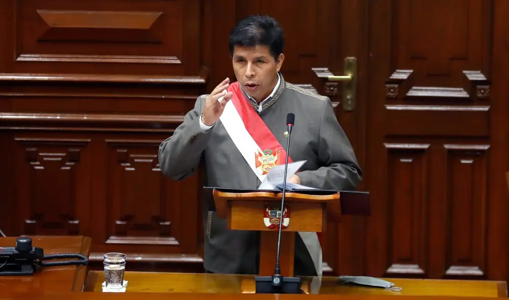 Sería la tercera oportunidad en que Pedro Castillo acude al Congreso para defenderse de un pedido de destitución. Foto: Presidencia