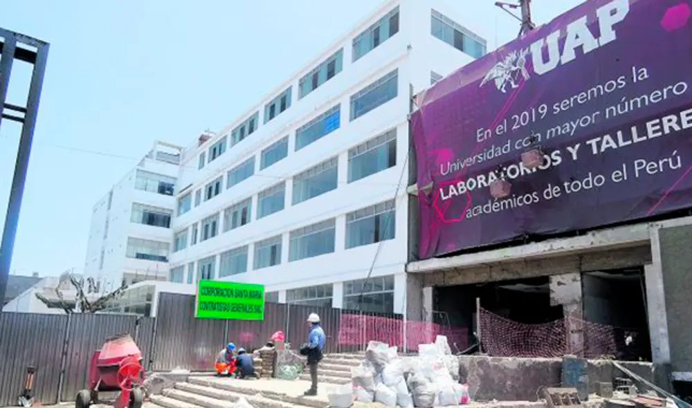 Inspección. Una de las sedes visitadas por Sunedu.