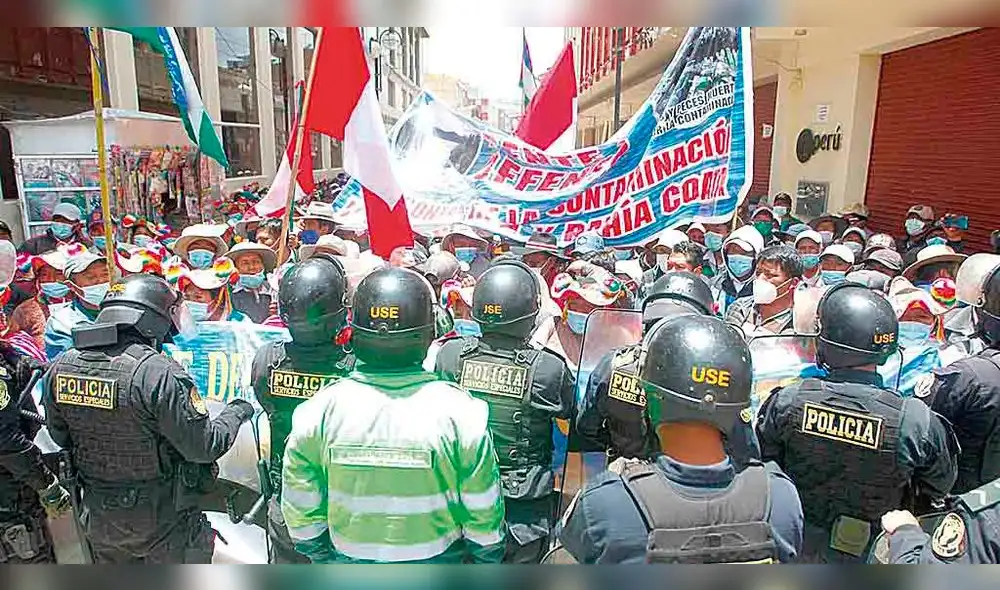 protesta. Son cinco distritos los que se sumaron a la protesta, no descartan bloqueos. protesta. Son cinco distritos los que se sumaron a la protesta, no descartan bloqueos.