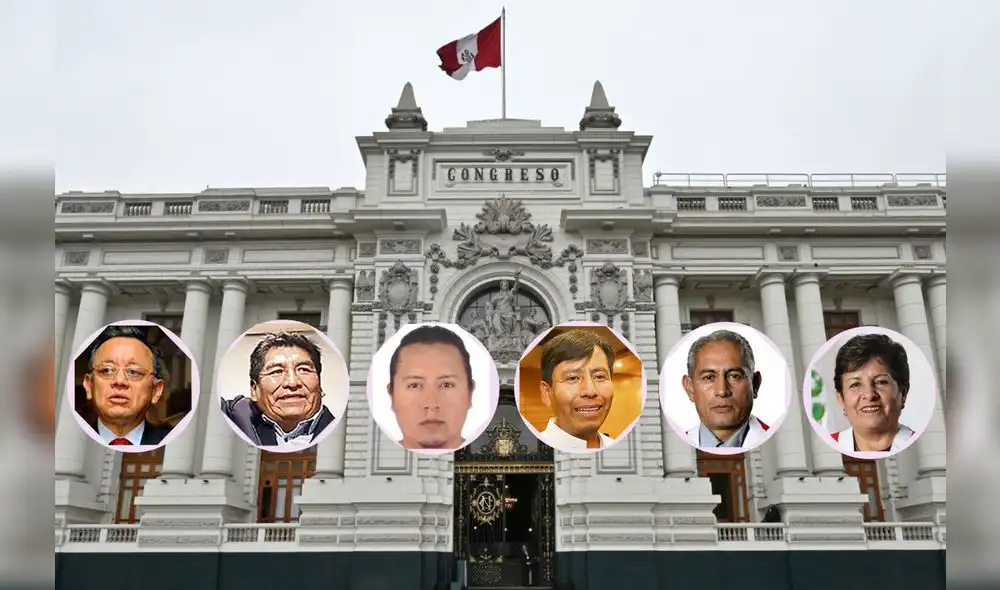 Congresistas por Arequipa: Edgard Alarcón, Hipólito Chaiña, David Oseda, Jose Luis Ancalle, José Núñez y Rosario Paredes. Congresistas por Arequipa: Edgard Alarcón, Hipólito Chaiña, David Oseda, Jose Luis Ancalle, José Núñez y Rosario Paredes.