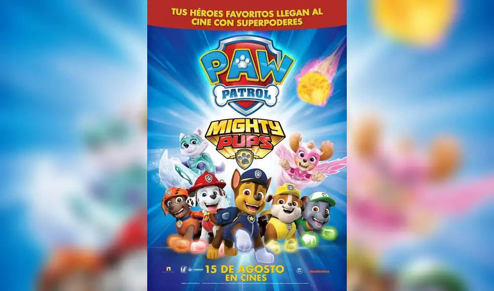 Lanzan tráiler y afiche oficial de la película animada Paw Patrol: Mighty Pups  [VIDEO]