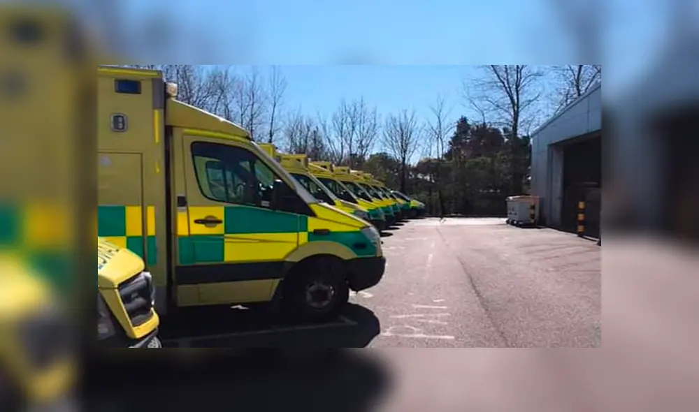 Vándalos pincharon las llantas de seis ambulancias en medio de la emergencia por coronavirus 