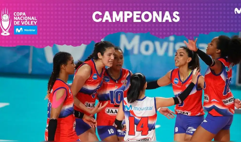 Jaamsa se impuso por tres sets a dos ante Alianza Lima. Foto: Twitter/@MovistarDeporPE