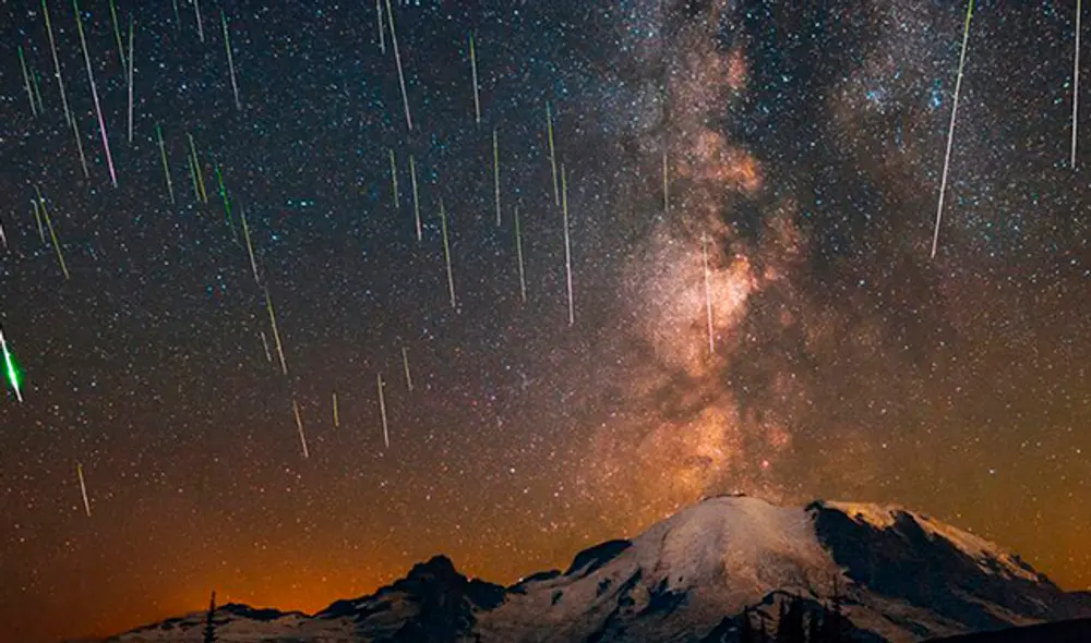 Gracias al Gemínidas tendremos podremos ver la lluvia de meteoritos.