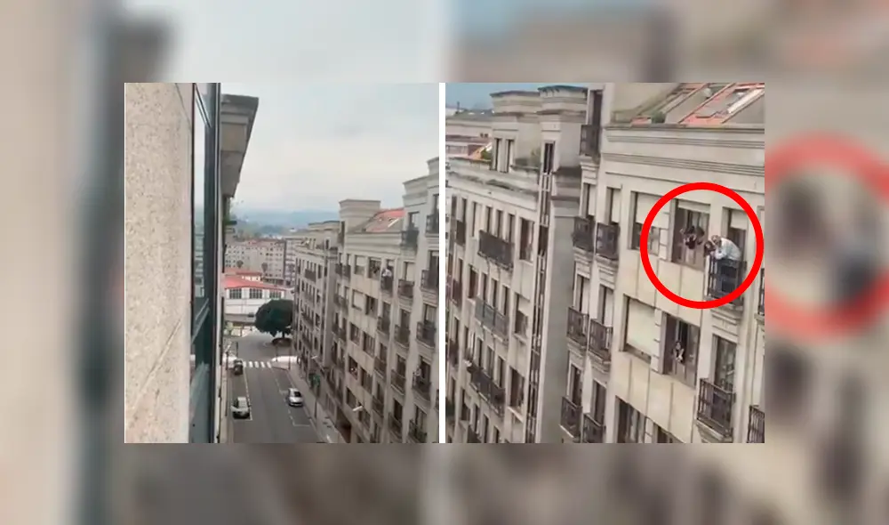 Desliza las imágenes hacia la izquierda para apreciar el noble gesto de un pequeño para alegrar a sus vecinos.