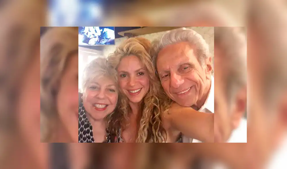 Shakira hace dueto con su papá celebrando los 87 años de su progenitor [VIDEO]