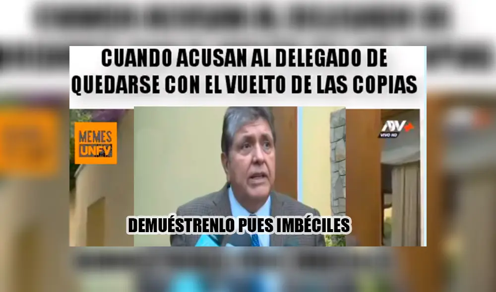 Facebook viral: Alan Garcia y su pedido de asilo político son protagonistas de los más divertidos memes [FOTOS]