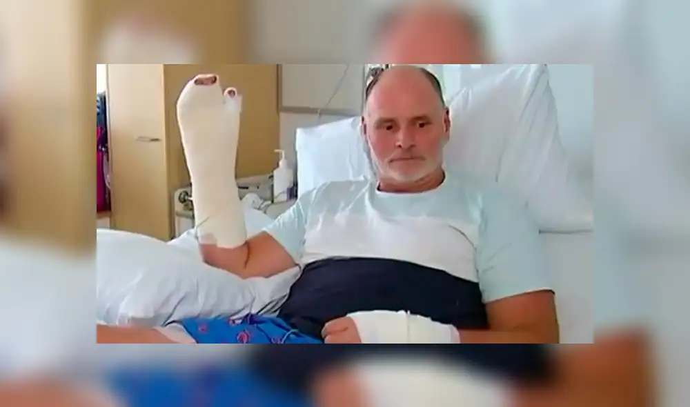 Iba a ser devorado por un cocodrilo: se salvó tras meter un dedo en su ojo
