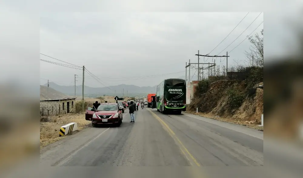 El accidente se produjo en