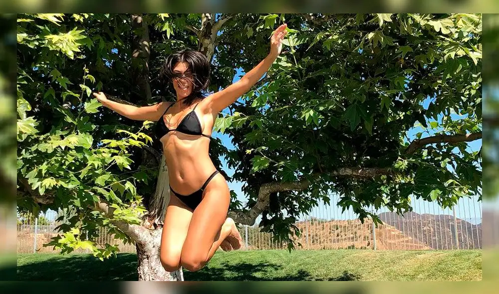 Kourtney Kardashian luce su derrier sin ropa íntima en Instagram [FOTO]