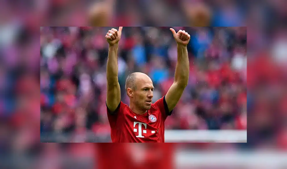 Holandés Arjen Robben anunció su retiro del fútbol a los 35 años