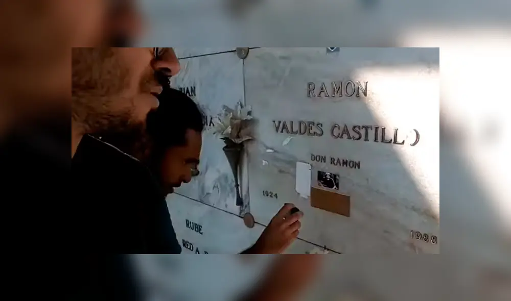 Vía YouTube: así lucen la tumba de 'Chespirito', 'Don Ramón' y otros personajes del 'Chavo del Ocho' [VIDEO]