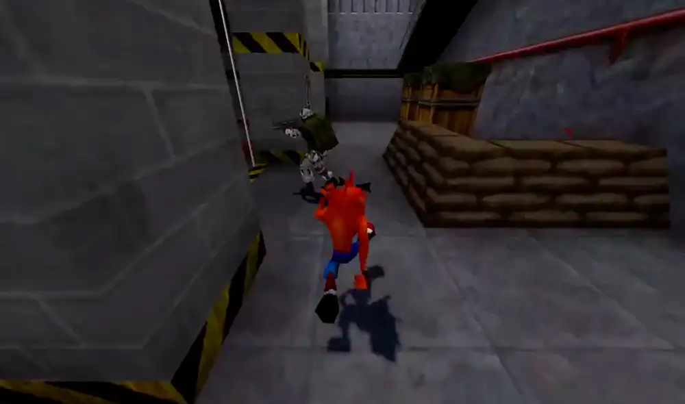 El mod de Crash Bandicoot en Half-Life fue hecho por el usuario MabelFire_. Foto: Twitter