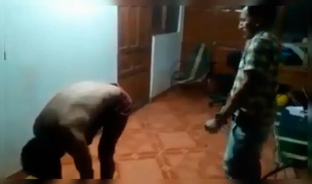 Cajamarca: ronderos capturan a carterista y le dan una paliza [VIDEO]