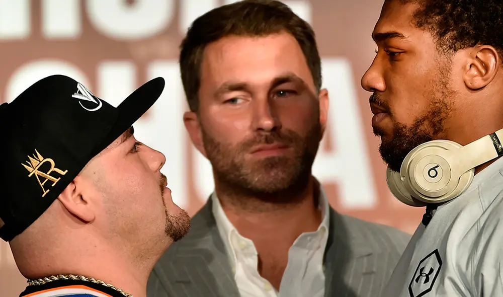 Andy Ruiz vs. Anthony Joshua EN VIVO ONLINE EN DIRECTO vía Azteca 7, Televisa Deportes y Space por la revancha este sábado 7 de diciembre a partir de las 15:00 horas (Perú) por los títulos pesados que ostenta el pugilista azteca desde el Diriyah Arena de Riyadh (Arabia Saudita).