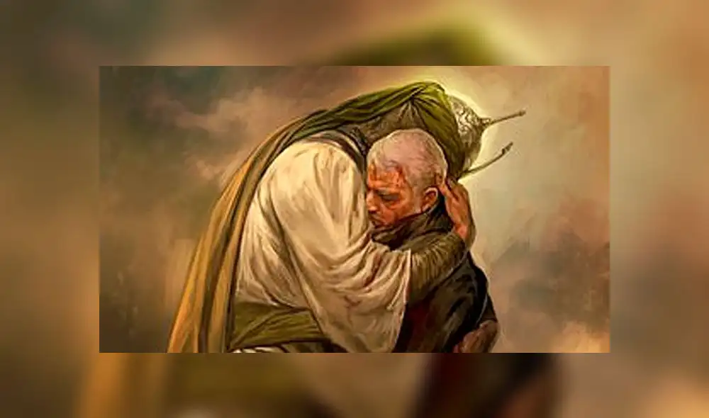 Pintura de Qasem Soleimani. Foto: Hasan Rouh al-Amin. Pintura de Qasem Soleimani. Foto: Hasan Rouh al-Amin.