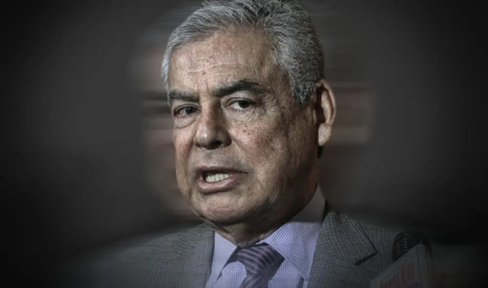 César Villanueva. Ex primer ministro con prisión preventiva. Composición: Fabrizio Oviedo.