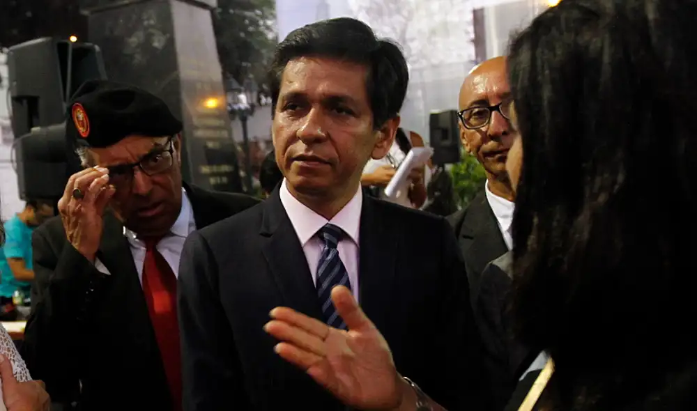 Ministro Jorge Meléndez, involucrado por audios en caso 'Los Cumuleros del Oriente'. Foto: Jorge Cerdán.