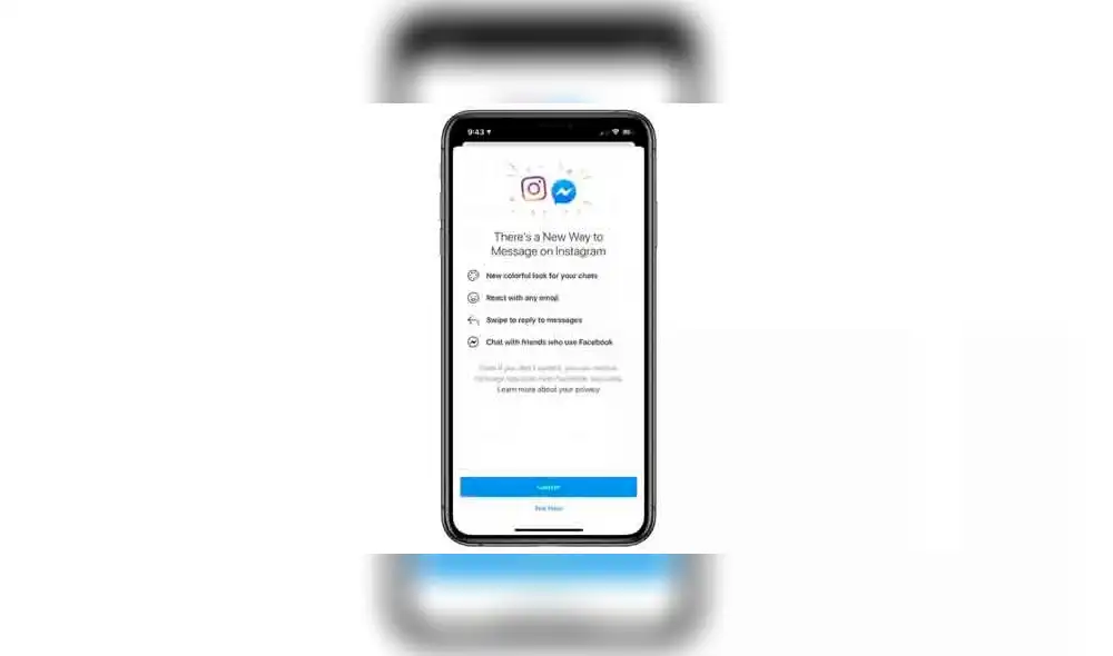 Al actualizar Instagram, aparecía una pantalla. (Fotos: TreceBits) Al actualizar Instagram, aparecía una pantalla. (Fotos: TreceBits)