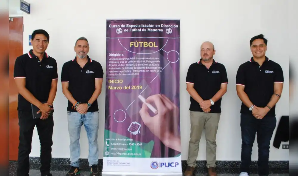 Se presentó en Lima el primer curso de especialización en Dirección de Fútbol en Menores