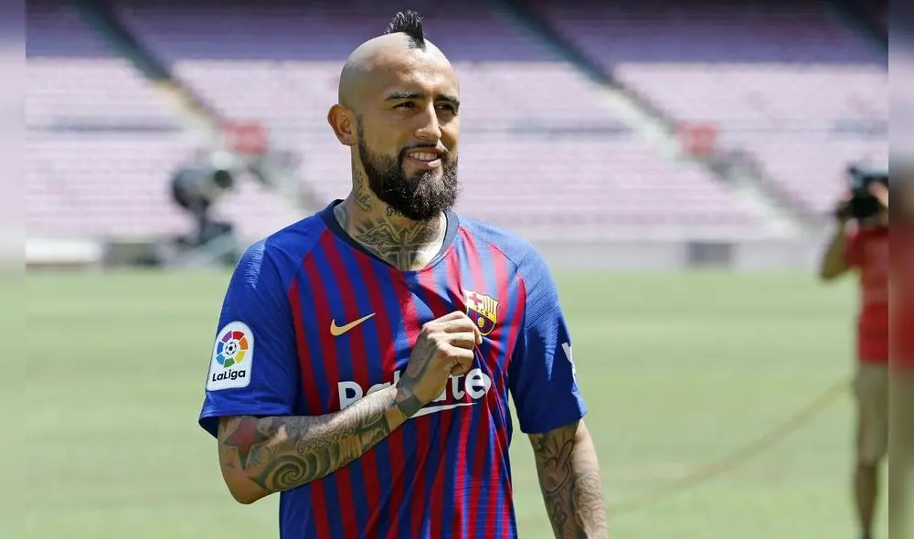 Arturo Vidal se convirtió en jugador 'culé' por 21 millones de euros. Foto: FC Barcelona.